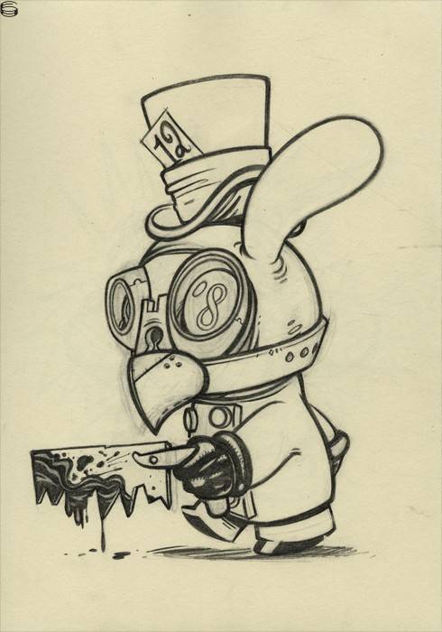 The 13: No 12: Dr. Noxious Concept Sketch 15