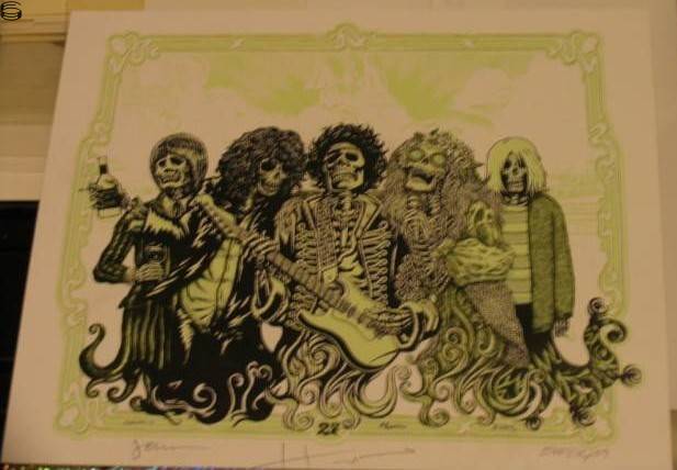 Emek - The 27 Club - White Glow Handbill Edition
