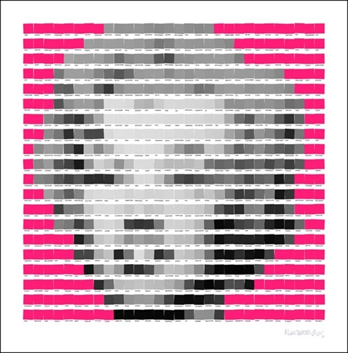 Nick Smith - Marilyn - Neon Pink Diamond Dust 2015