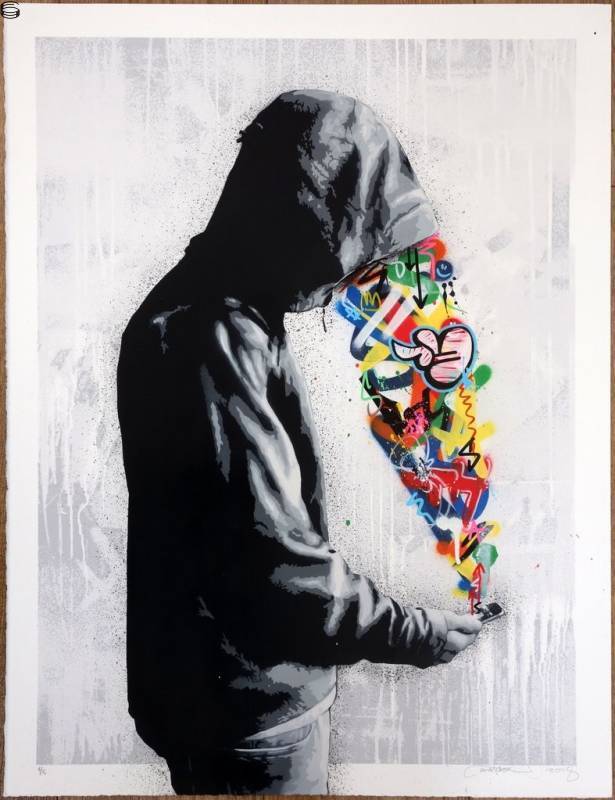Martin Whatson - Connection - Mixed Media Edition