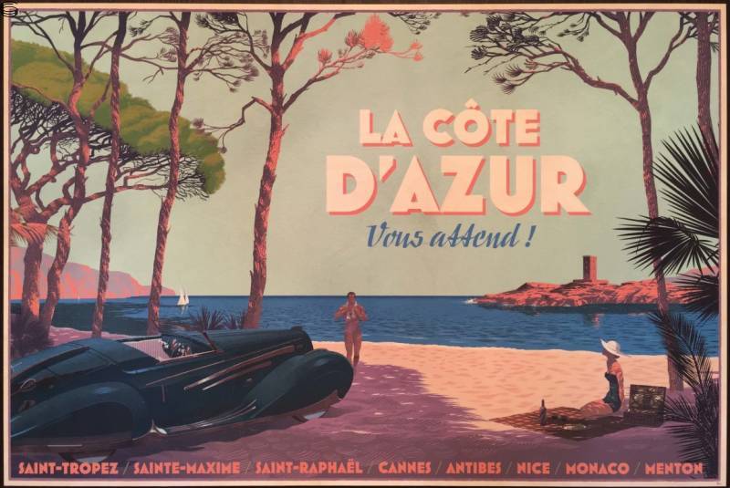 Laurent Durieux - The Delahaye - Wood Variant Edition