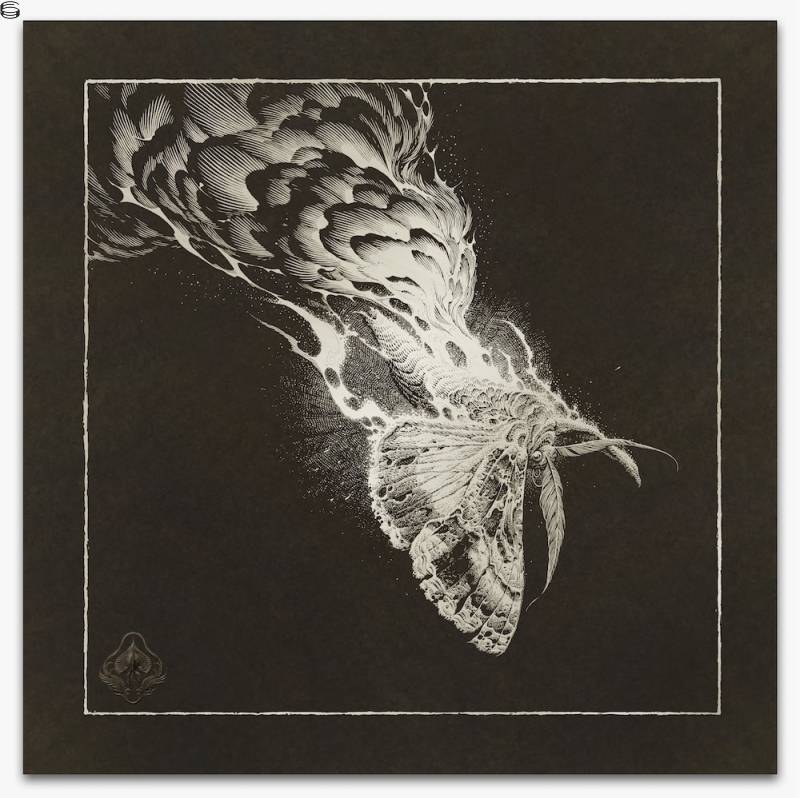 Aaron Horkey - The End (Sordid Plumes) 18 - Silver Edition