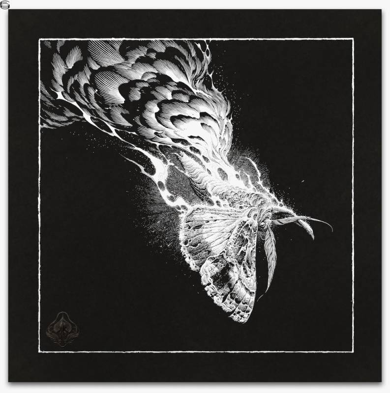 Aaron Horkey - The End (Sordid Plumes) 18 - White Edition