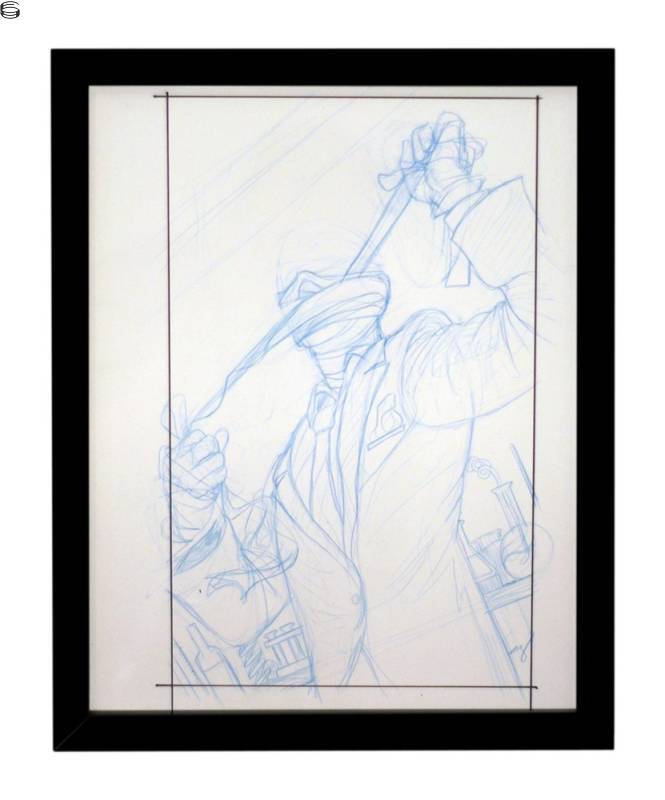 Kevin Tong - The Invisible Man 11 - OG Sketch Edition