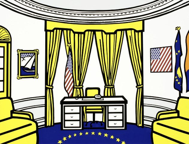 Roy Lichtenstein - The Oval Office (C 277)