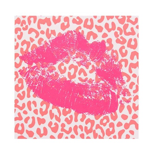 Sara Pope - Kiss - Pink With Leopard