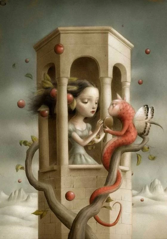 The Tower/Eva 09 by Nicoletta Ceccoli | DogStreets