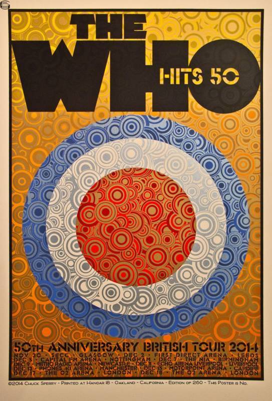 The Who 50th Anniversary British Tour