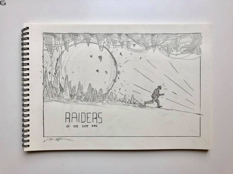 Matt Ferguson - They're digging in the wrong place! - OG Sketch A Edition