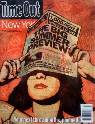 Shepard Fairey - Time Out 10