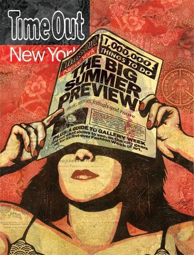 Shepard Fairey - Time Out 10 - Poster Edition