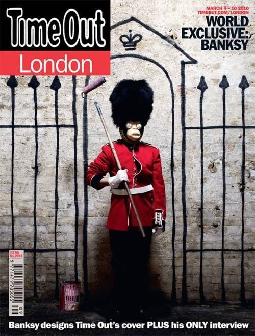 Banksy - Time Out London - Retail Magazine Edition