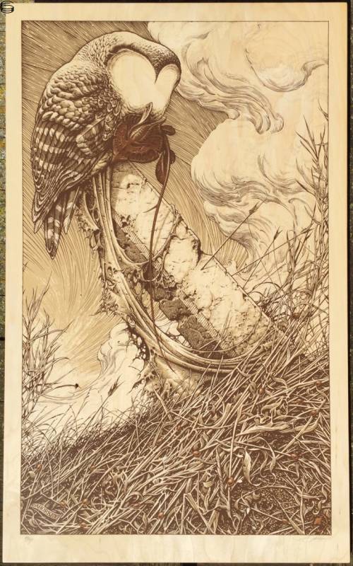 Aaron Horkey - To Harrow a Naif - Bronze Edition