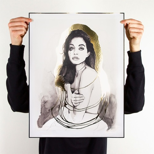 Brandon Boyd - Nicole in Gold 17 - Foil Edition