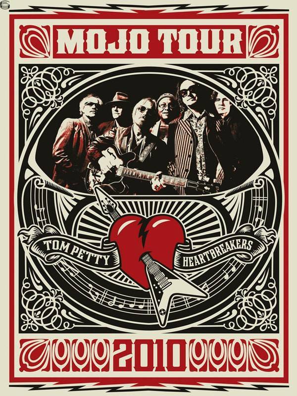 Shepard Fairey - Tom Petty and the Heartbreakers 10