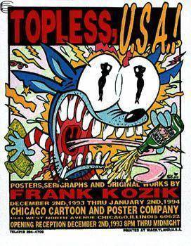 Topless, U.S.A. Art Show Chicago 93