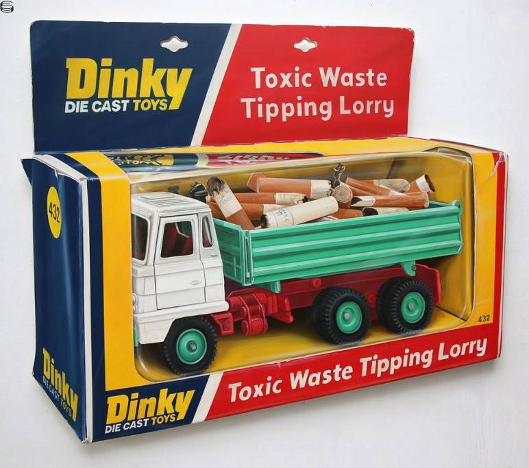 Toxic Waste Tipping Lorry