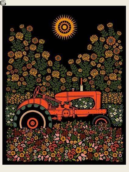 Methane Studios - Tractor Flowers 19 - First Edition