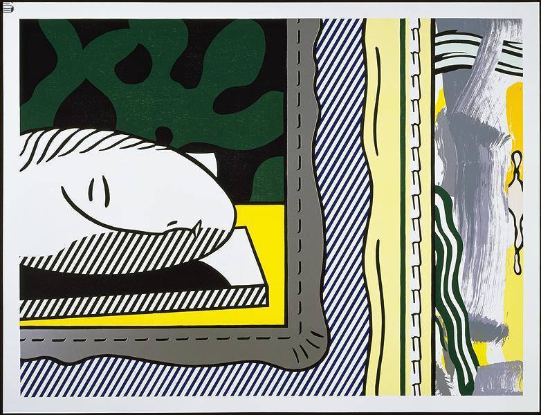 Two Paintings: Sleeping Muse (C 203)