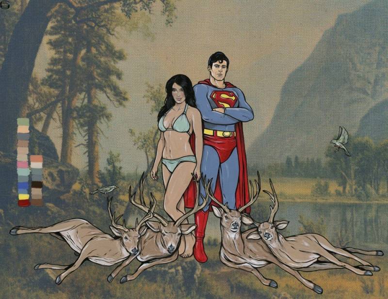 Untitled (Superman and Kim)