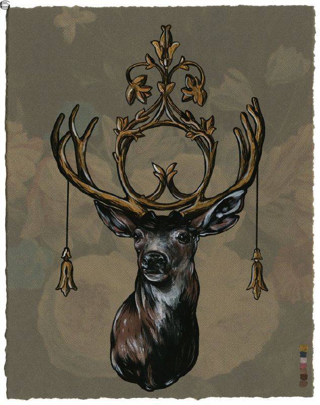 Untitled (Victorian Deer #2)