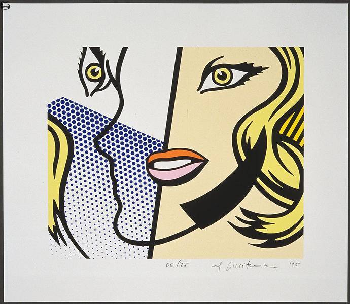 Roy Lichtenstein - Untitled Head (C 292)