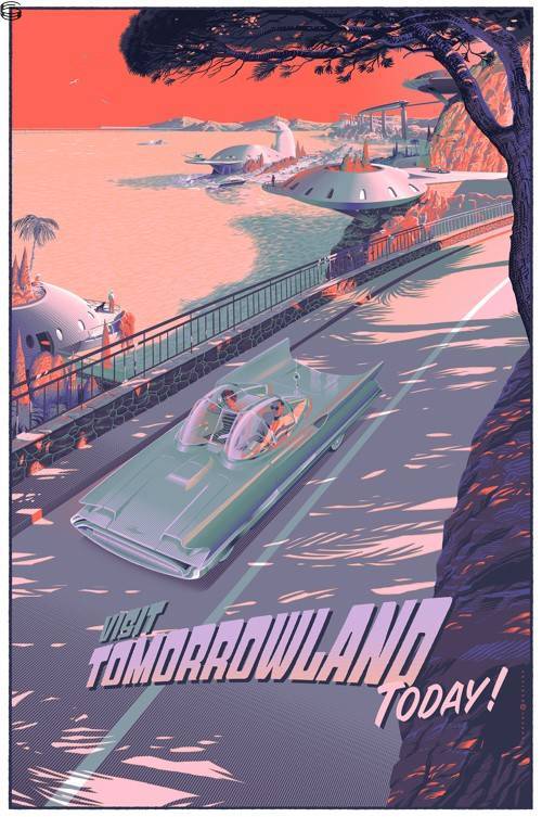 Laurent Durieux - Visit Tomorrowland Today! - Variant Edition