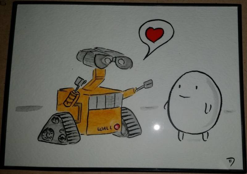 Wall-E Loves Egg 15