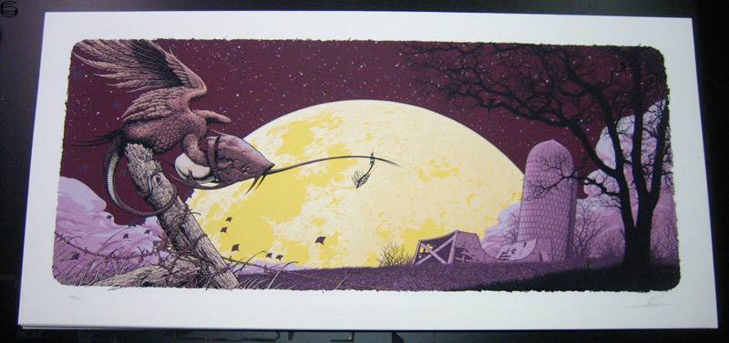 Aaron Horkey - Whale Bone Grove 08 - AP Purple Edition