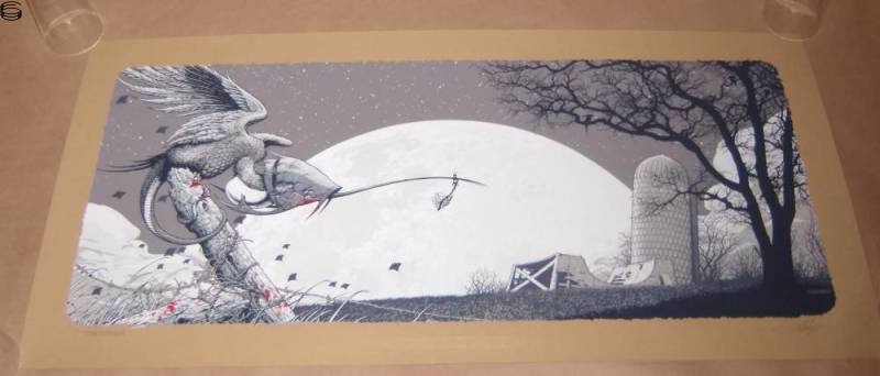 Aaron Horkey - Whale Bone Grove 08 - Japan Brown Wrap Edition