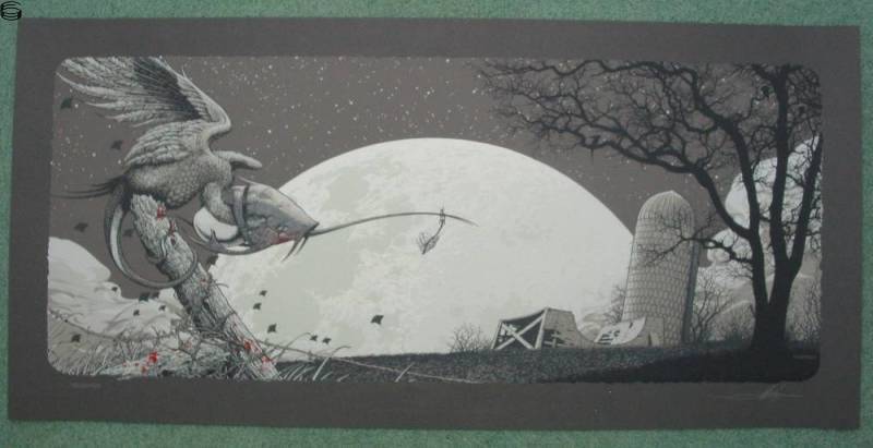 Aaron Horkey - Whale Bone Grove 08 - Japan Steel Grey Edition