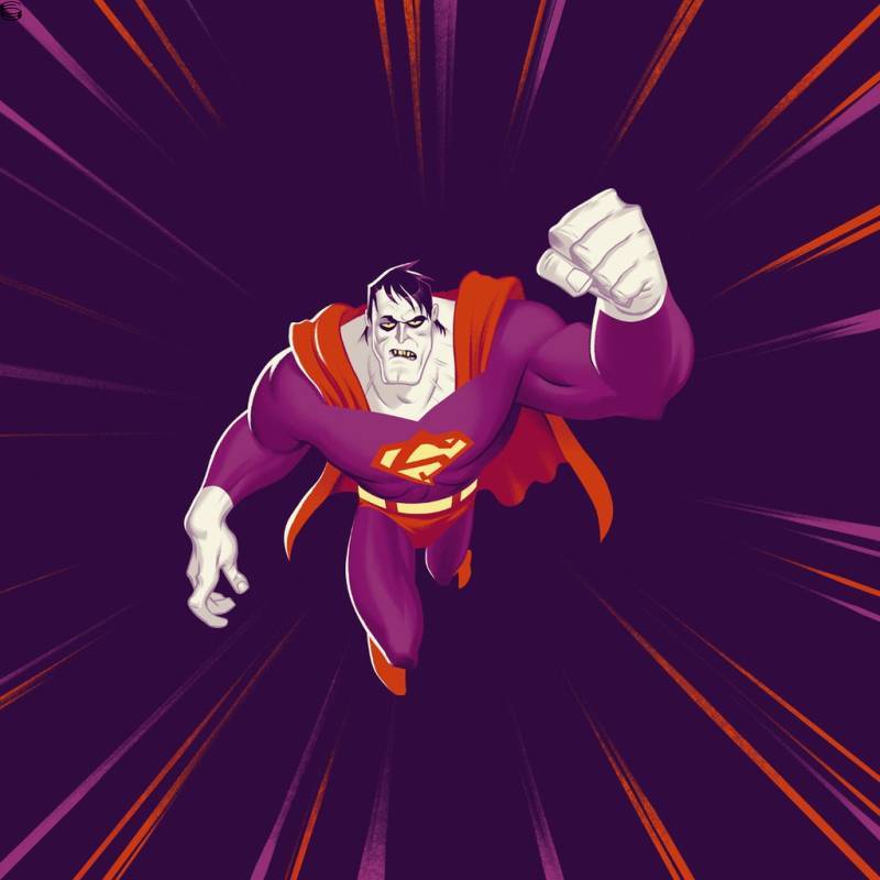 Bizarro Superman: Die-Cut Single 15