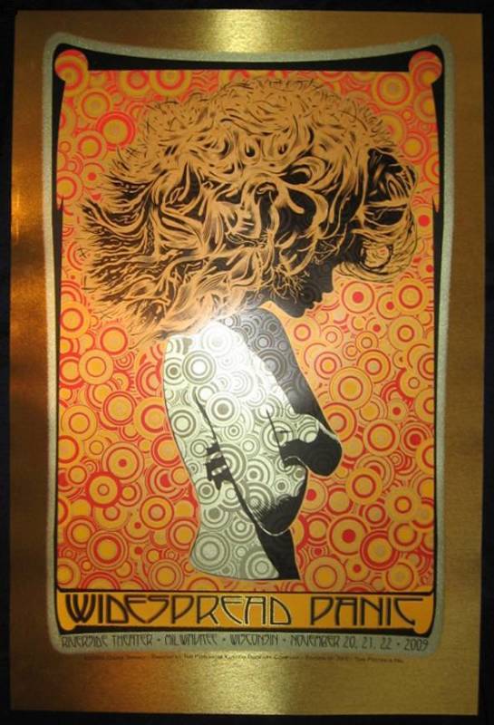 Chuck Sperry - Widespread Panic Milwaukee - Gold Edition