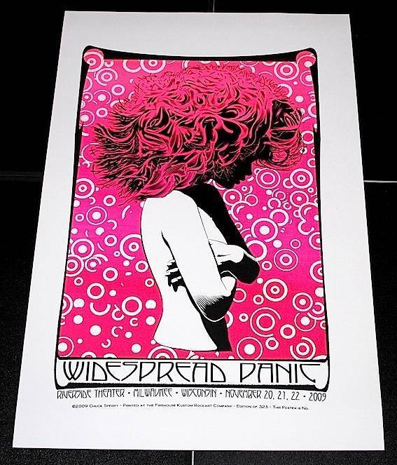 Chuck Sperry - Widespread Panic Milwaukee - Test Edition