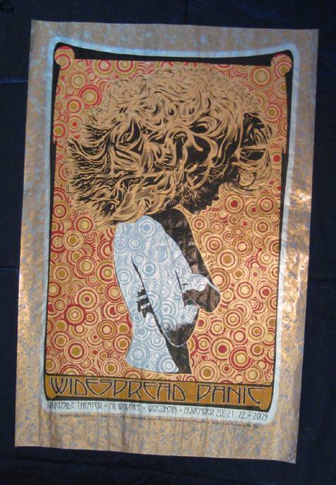 Chuck Sperry - Widespread Panic Milwaukee - White Marble Edition