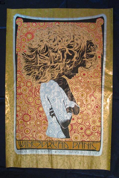 Chuck Sperry - Widespread Panic Milwaukee - Yellow Marble Edition
