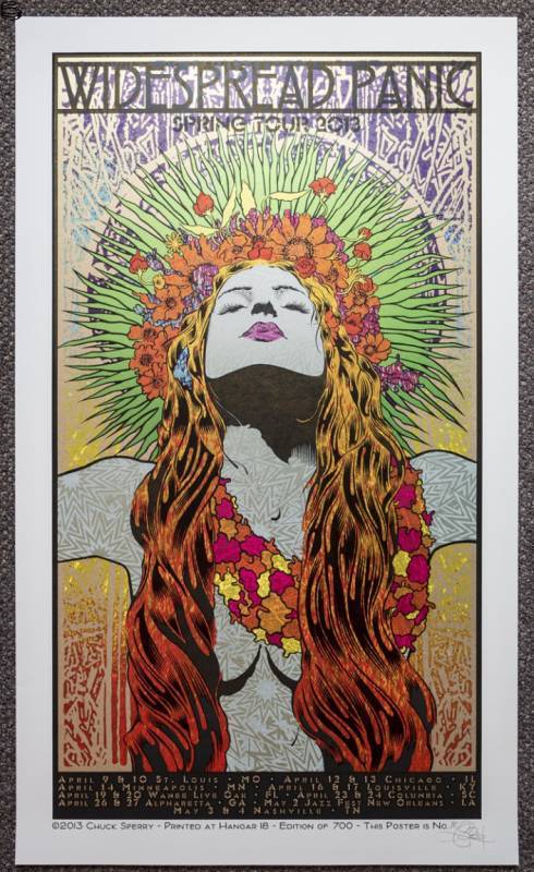 Chuck Sperry - Widespread Panic Spring Tour - AP Edition