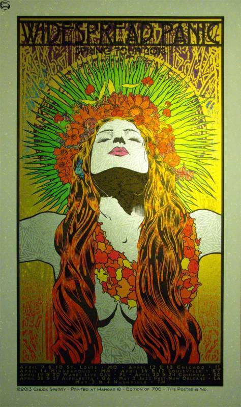 Chuck Sperry - Widespread Panic Spring Tour - Dappled Sky Edition