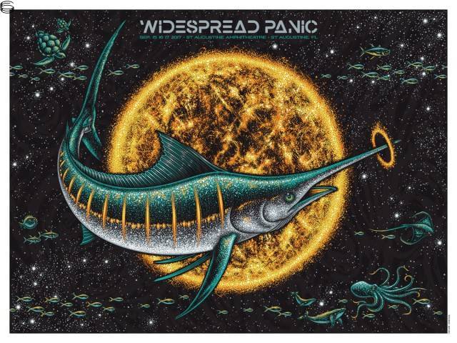 Todd Slater - Widespread Panic St. Augustine - Foil Edition
