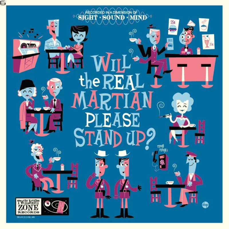 Dave Perillo - Will the Real Martian Please Stand Up - Variant Edition