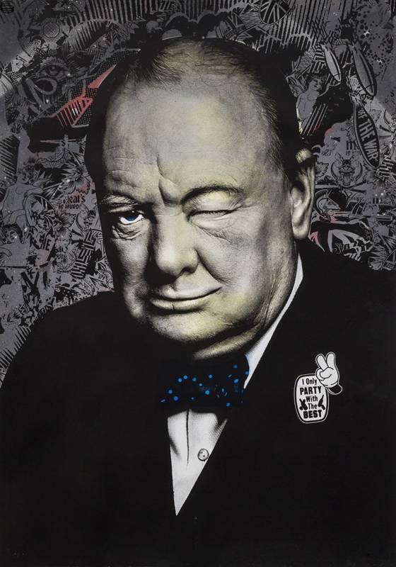 Winkin' Churchill
