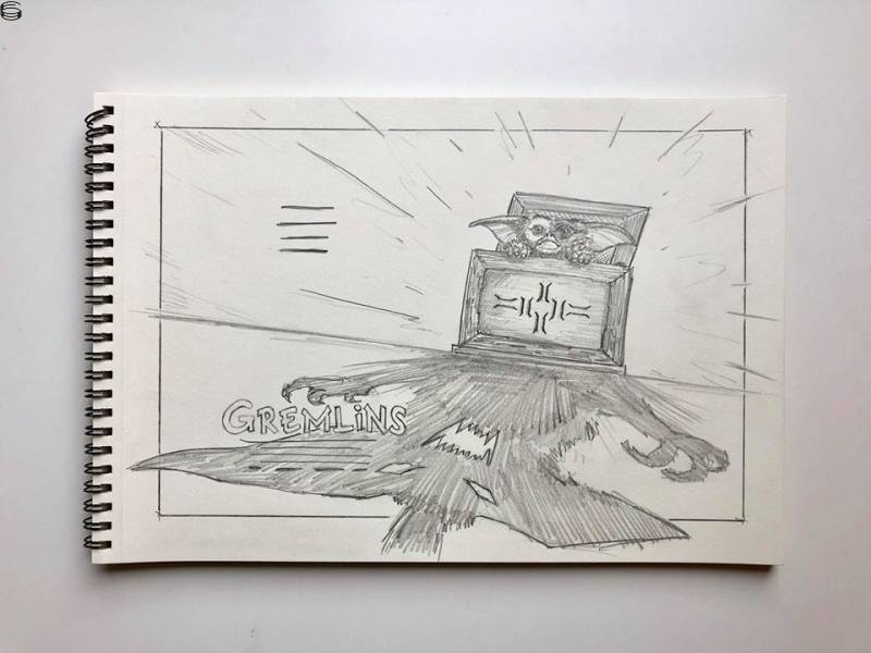 Matt Ferguson - With Mogwai, comes much responsibility - OG Sketch Edition