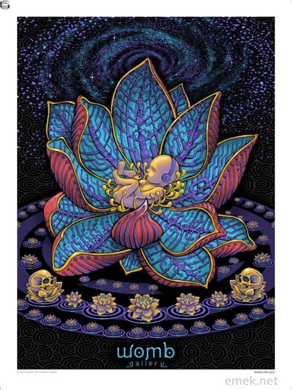 Emek - Womb Gallery OKC - Handbill Edition