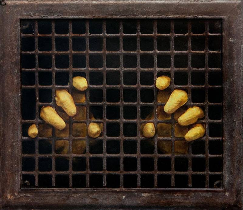 Yellow Gloves (Rusty Grate)