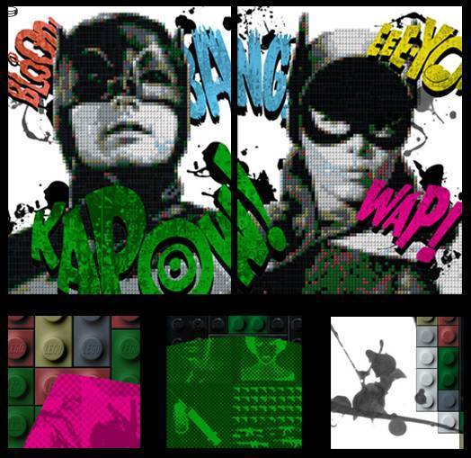 Yes Robin, Three Is A Crowd (Diptych)