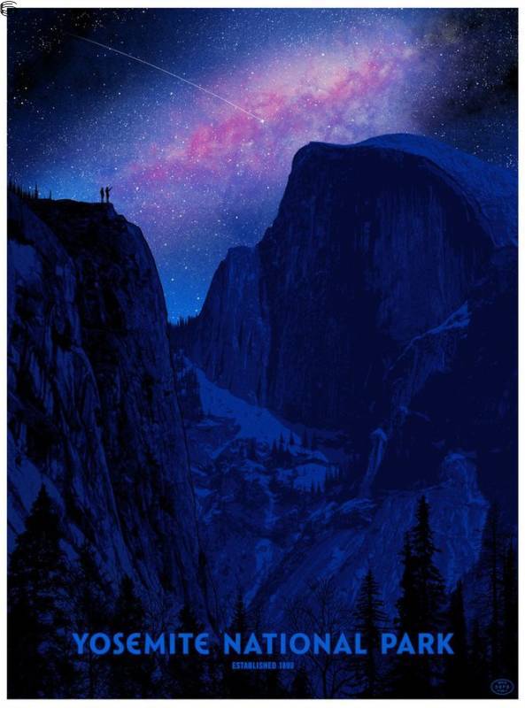 Yosemite National Park (Night)