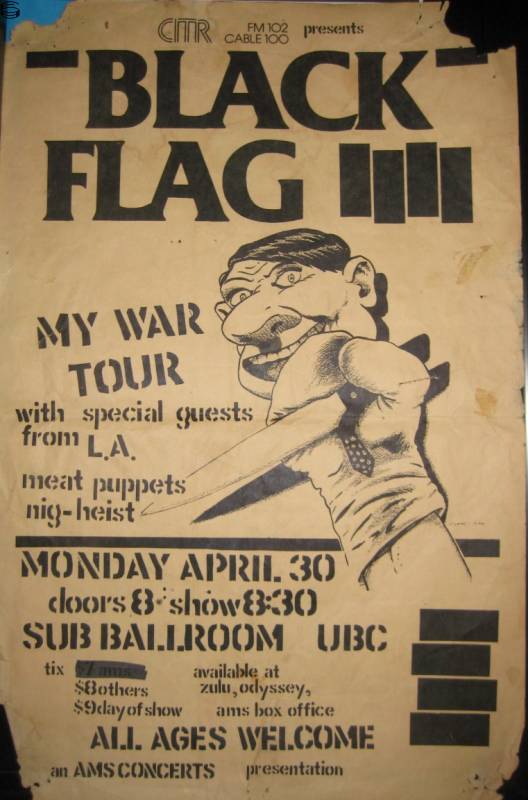 Black Flag Vancouver 83