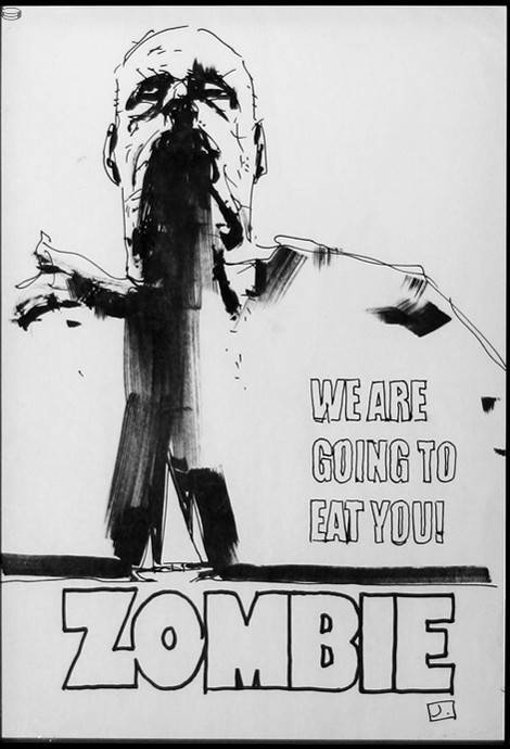 Jock - Zombie Flesh Eaters - Zombie Sketch (Layout 1) Edition