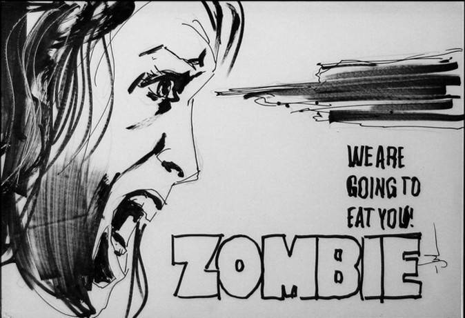 Jock - Zombie Flesh Eaters - Zombie Sketch (Layout 3) Edition