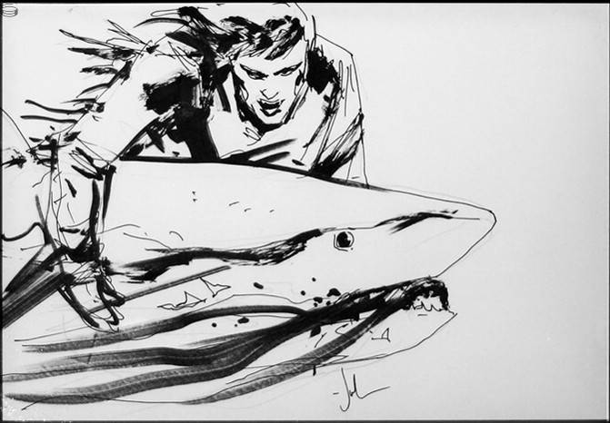 Jock - Zombie Flesh Eaters - Zombie Sketch (Shark) Edition
